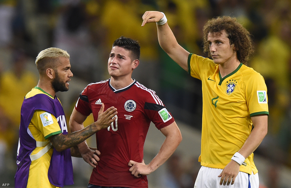 James Rodriguez, a vb gólkirálya 6 góllal, Brazília – Kolumbia	2-1