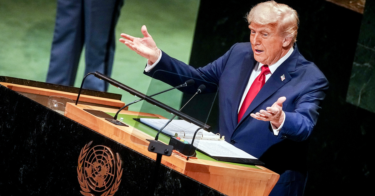 Donald Trump: Hét háborút állítottam meg, amit az ENSZ-nek kellett volna. Ez így nem jó!
