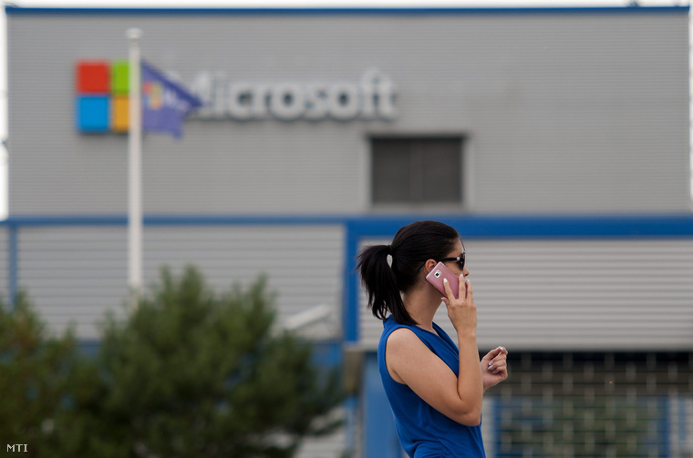 A Nokia komáromi gyára 2014. július 17-én.