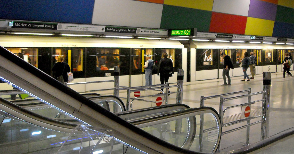 Gázolás miatt leállt az M4-es metró