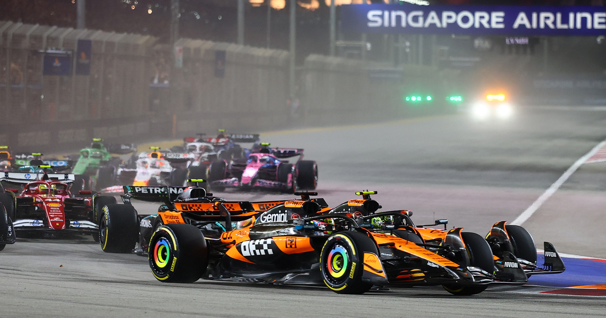 Norrisék nem ütötték ki egymást Szingapúrban, a McLaren megvédte világbajnoki címét