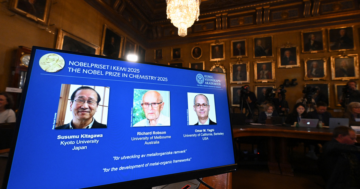 Kiosztották a kémiai Nobel-díjakat