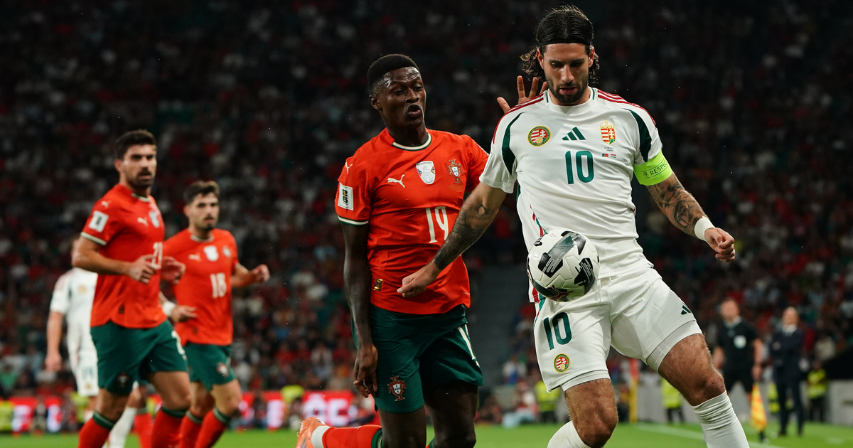 A végén jött a szenzáció: Szoboszai Dominik góljával ikszeltünk Portugáliában!