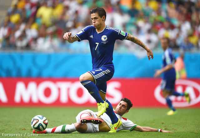Besics az Irán elleni mérkőzés a világbajnokságon Fotó: Lars Baron - Fifa / Europress / Getty
