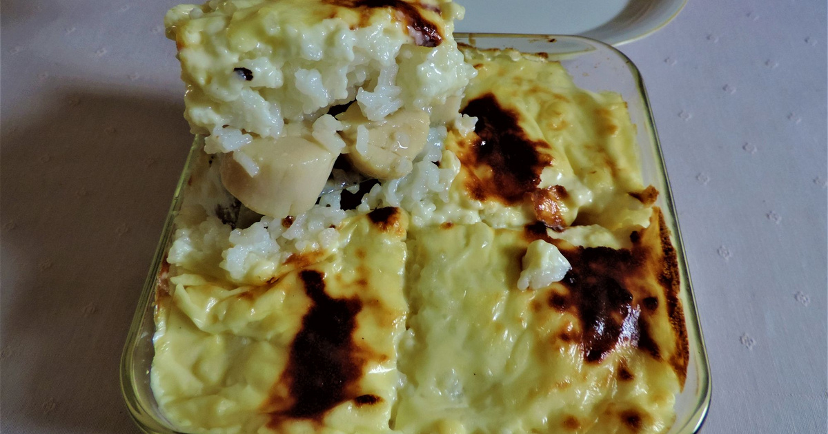 Tejszínes szószban sült rizses csirke japán recept alapján: krémes és jól eltelít