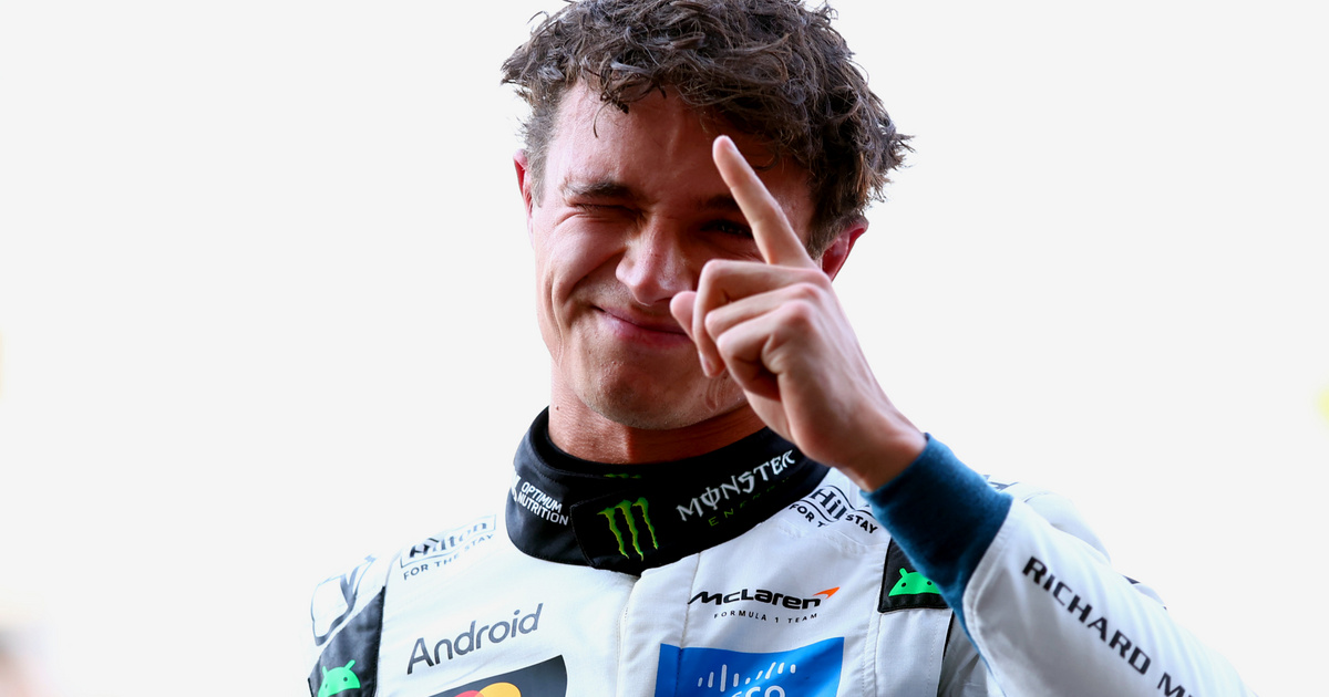 Norris nagy csata végén verte tönkre a mezőnyt a mexikói időmérőn