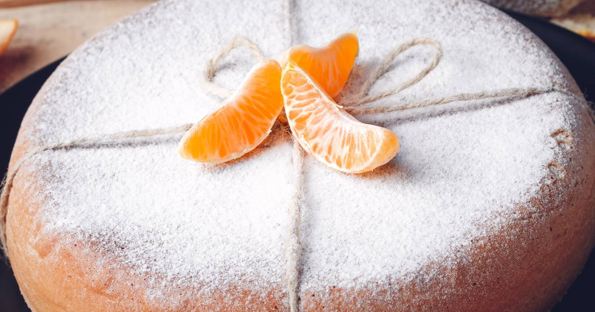 Citrusos kevert tésztás süti: joghurttól lesz lágy a tésztája