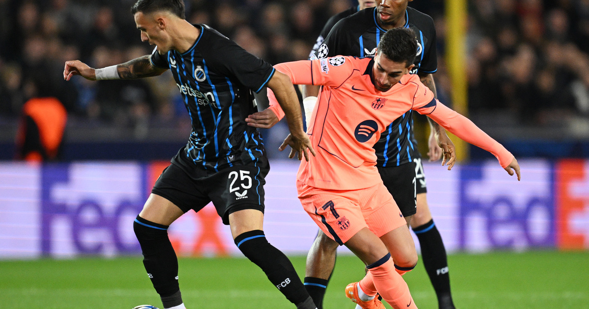 A VAR kétszer is megsegítette a Barcelonát, de legyőzni így sem tudta a Brugge-t