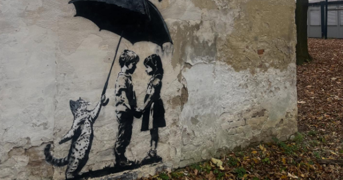 Újabb Banksy Ukrajnában? Lvivben fedezték fel a titokzatos graffitit