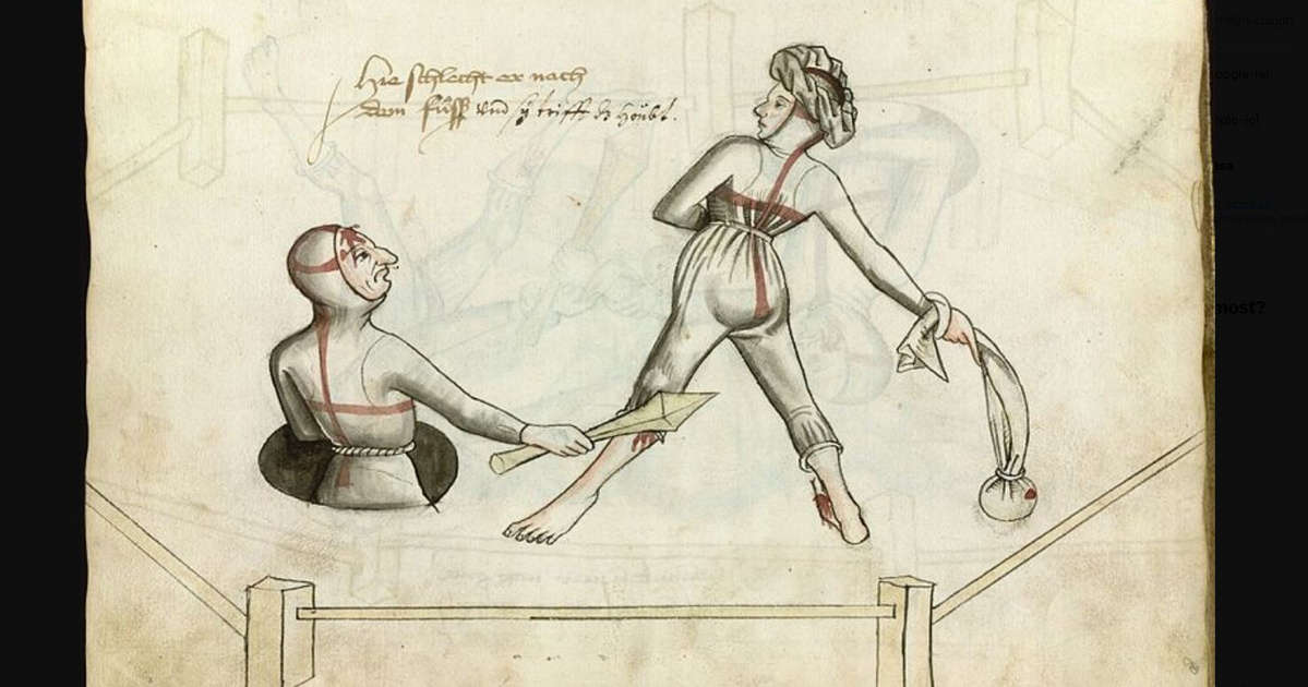 Nyilvános bunyóval rendezték a házastársi vitákat a középkori Németországban