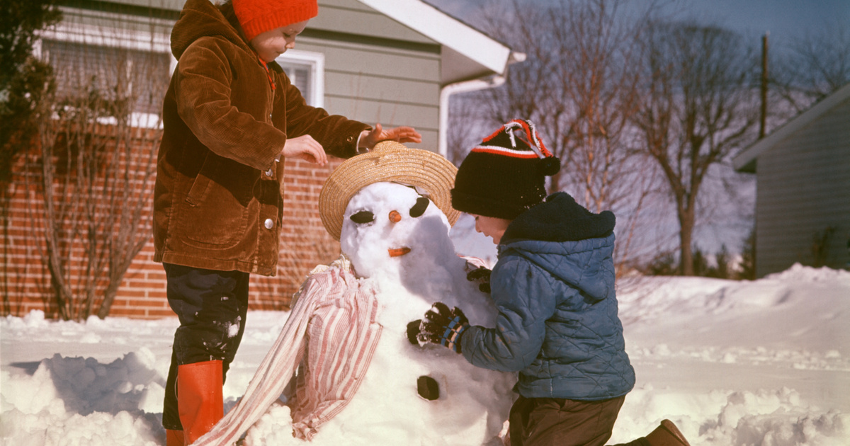 Hóember a szaunában