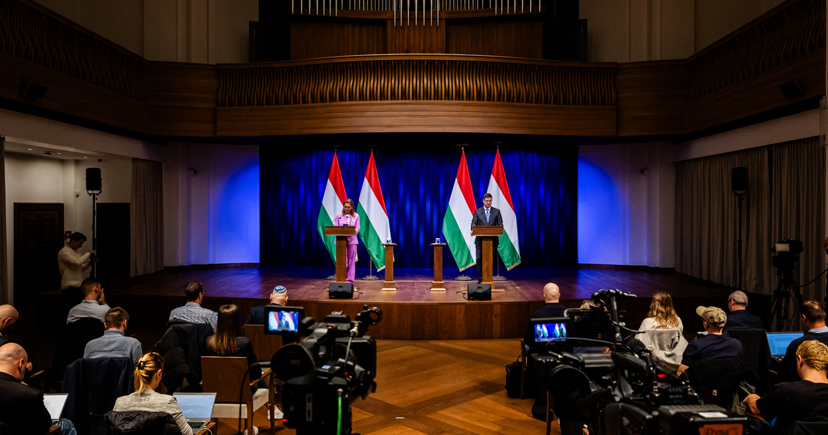 A washingtoni tárgyalások után jönnek a kormány bejelentései - Gulyás Gergely és Vitályos Eszter tájékoztatója