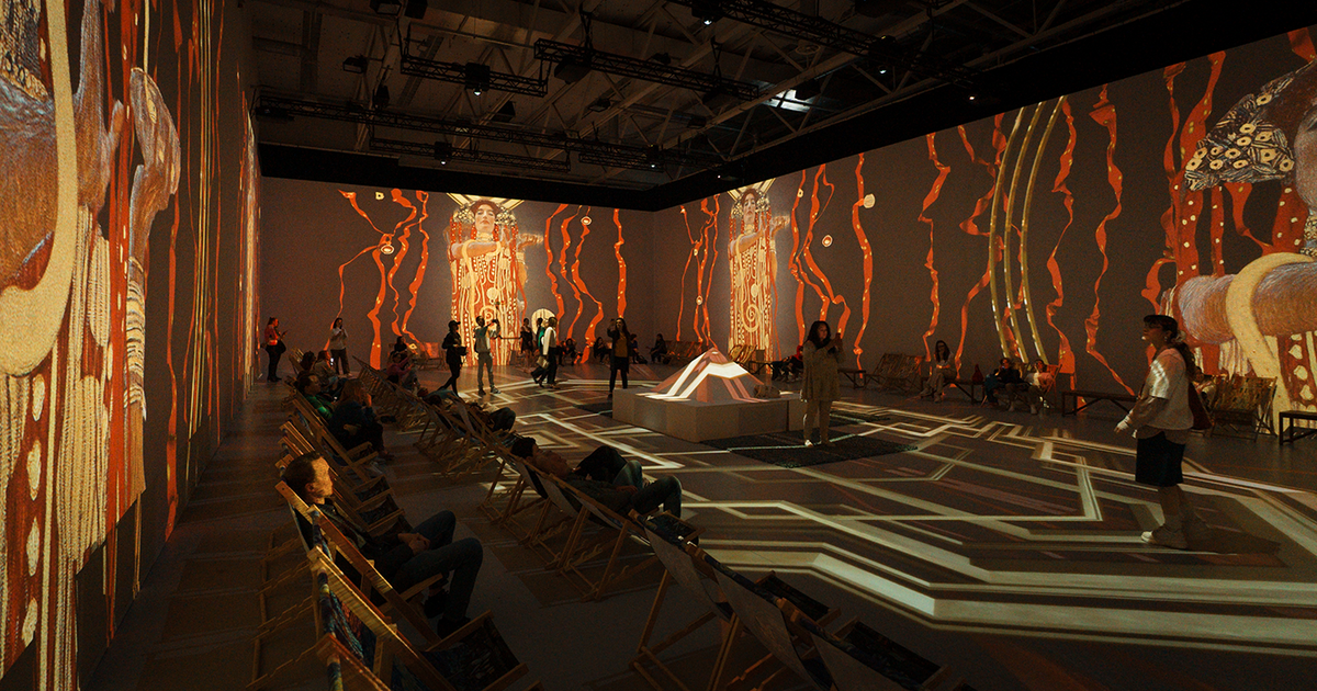 Február 1-jéig tart nyitva a Klimt, az aranykor kiállítás a BOK Sportcsarnokban...