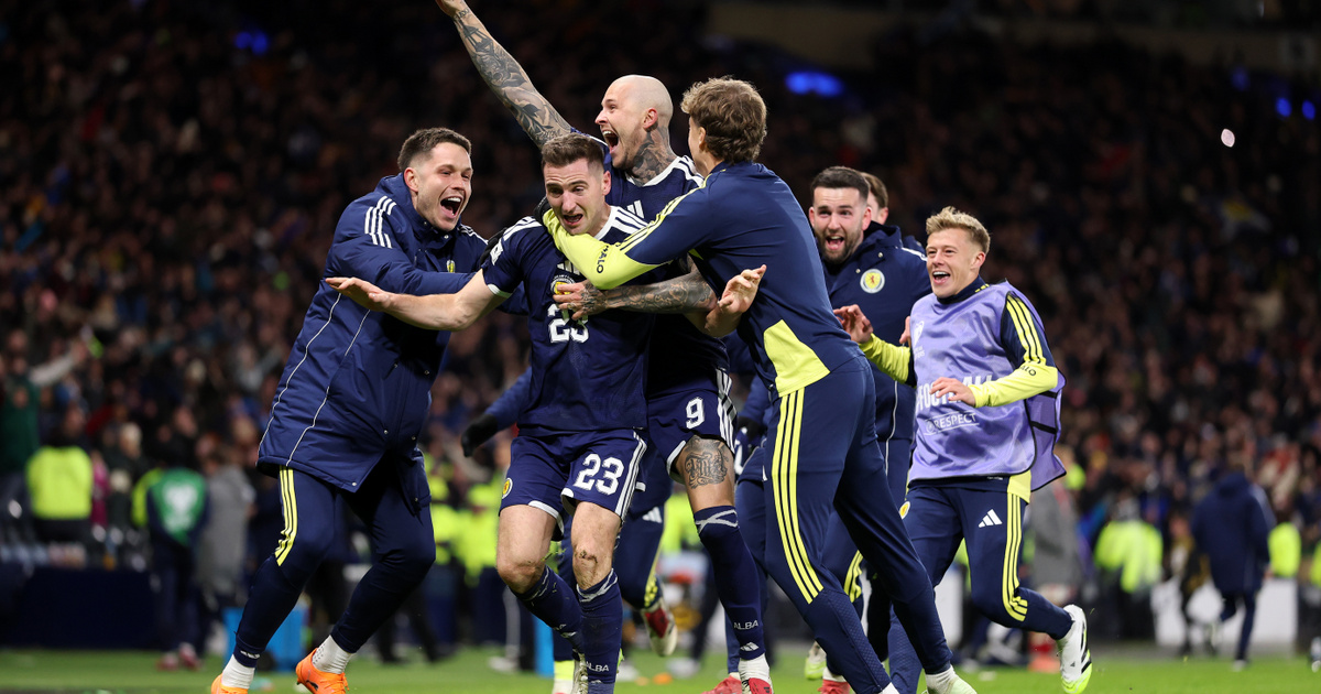 Itt az újabb futballdráma! A 93. perc után két gólt szerző Skócia is készülhet a világbajnokságra