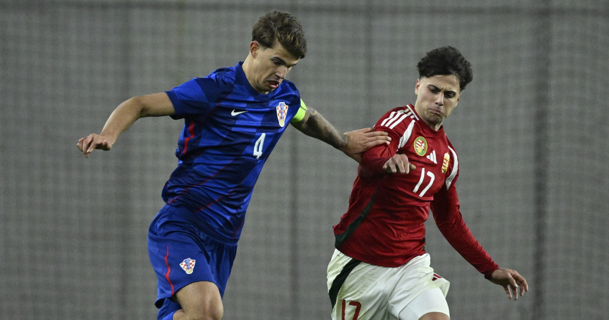 Horvátország legyőzte U21-es válogatottunkat, távolodik az Eb-kijutás reménye