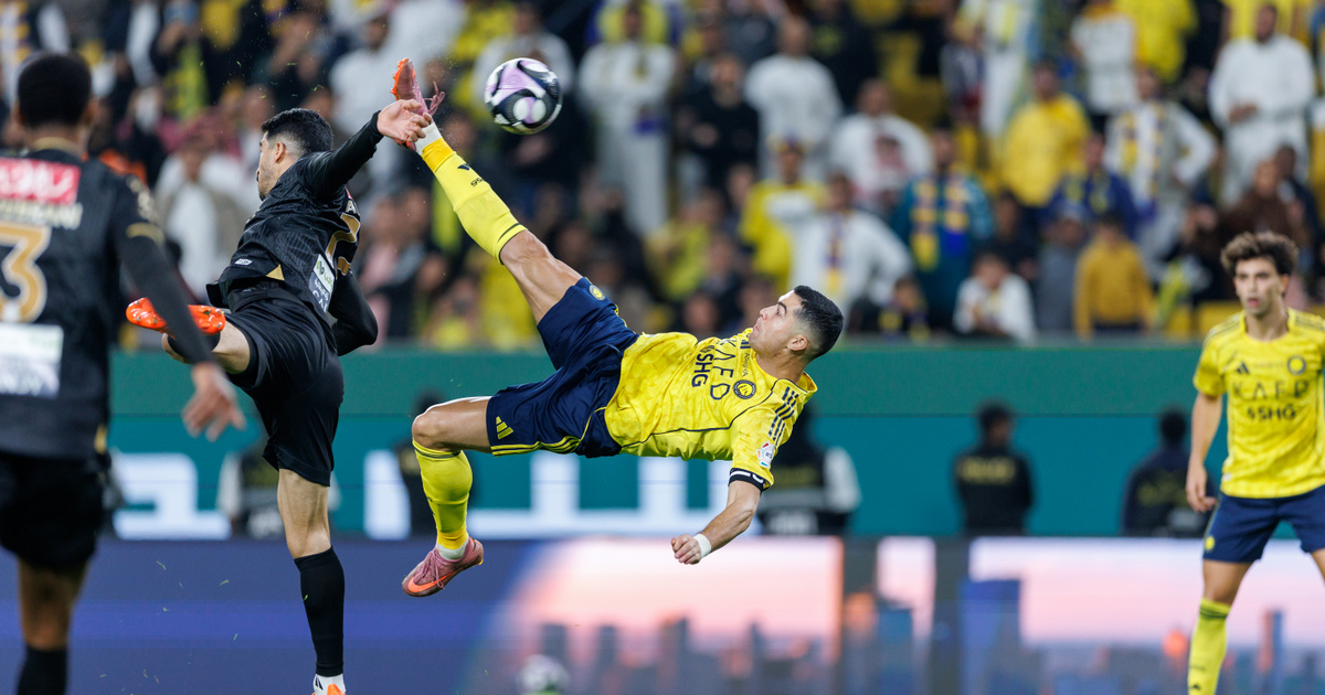 Cristiano Ronaldo parádés gólt ollózott, csapata zsinórban kilencedszer is nyert – videó!