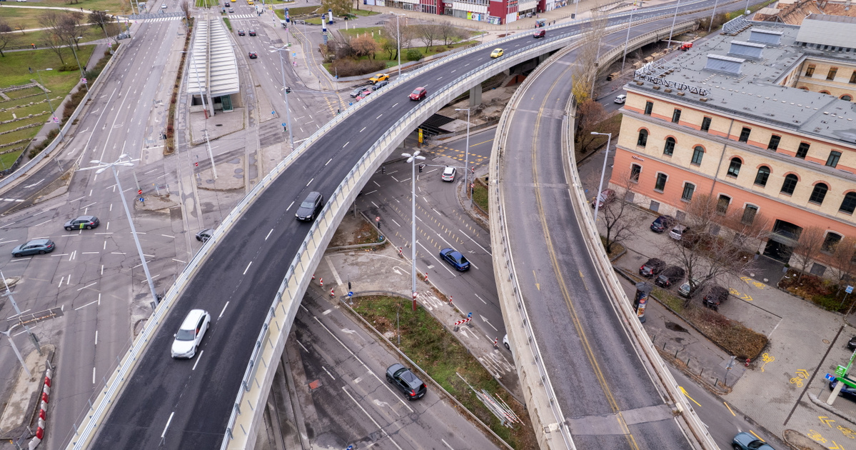 Pest felől érdemes elkerülni az Árpád hidat, folytatódik a Flórián téri felüljárók felújítása