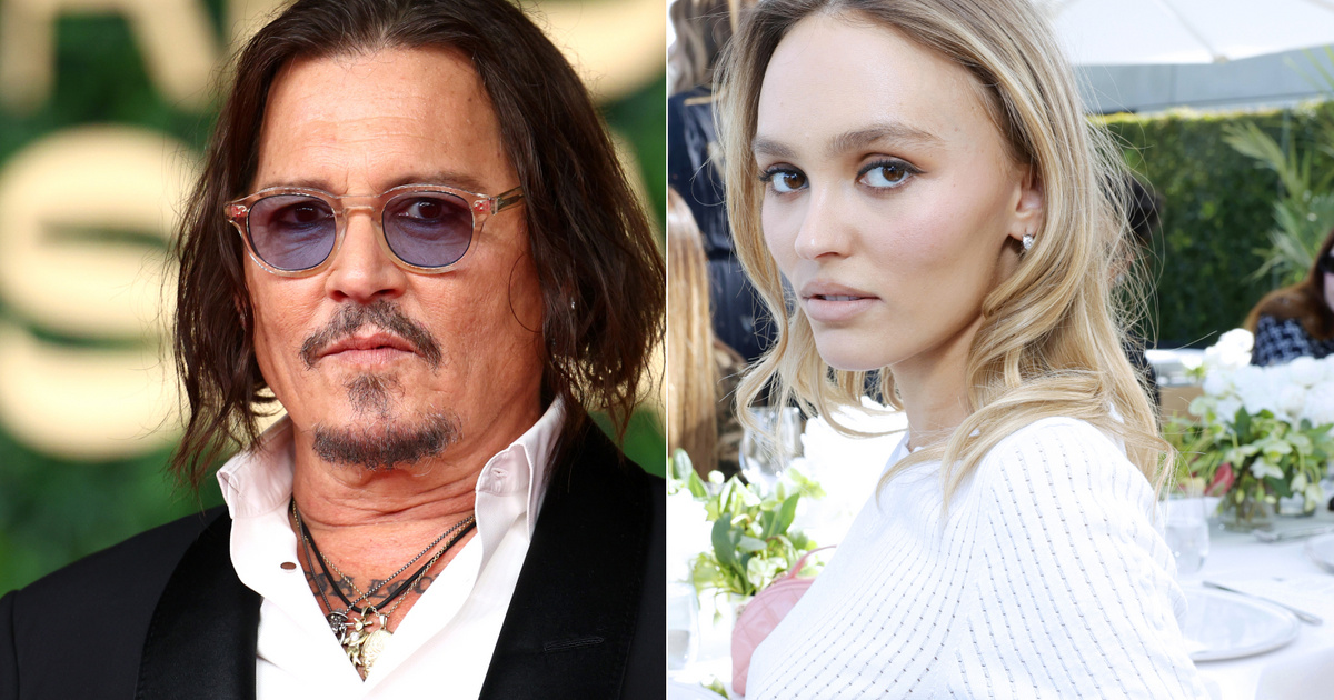 Johnny Depp lánya felismerhetetlen friss fotóin: Lily-Rose-t forgatás közben örökítették meg