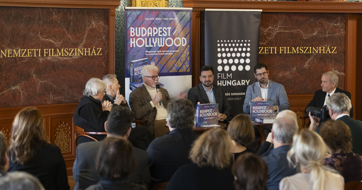 Egy főre legalább két Oscar-díjas esett az Urániában az évtized könyvbemutatóján