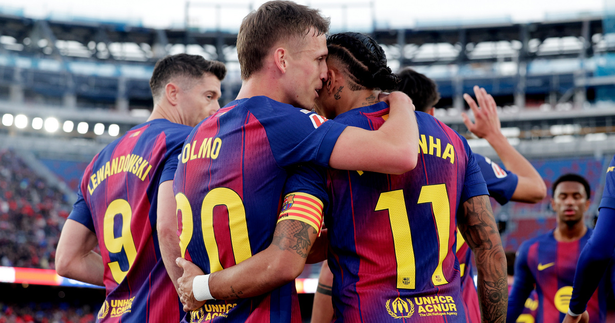 Ráijesztettek a Barcelonára, ám végül simán nyertek a katalánok