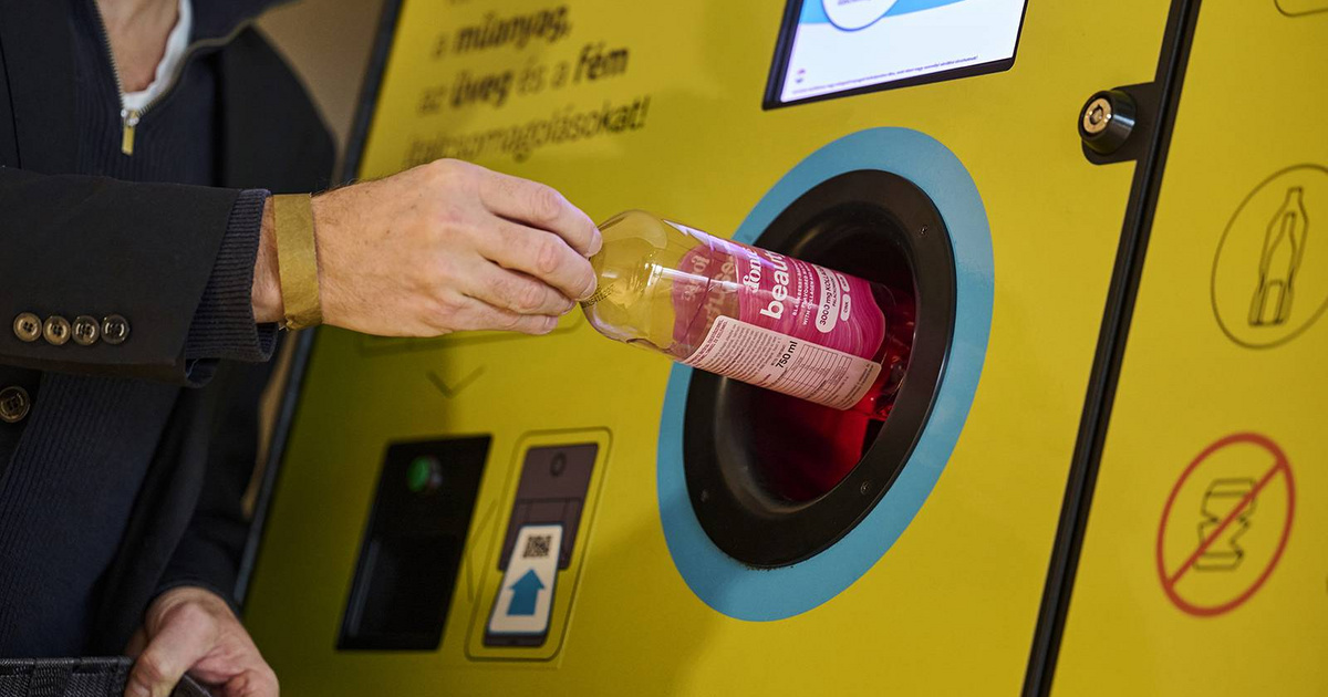 Ezért utasítja el a palackod az automata: csak így kaphatod meg érte a 135 forintot
