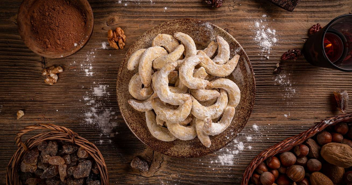 Nagyiféle omlós, vaníliás hókifli: a karácsony illata a konyhában