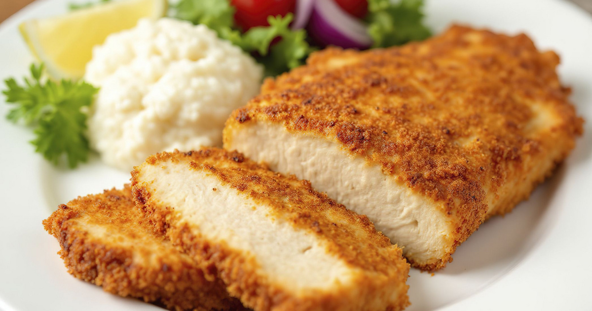 Ropogós rántott csirkemell majonézes pácban: még finomabb lesz így a hús