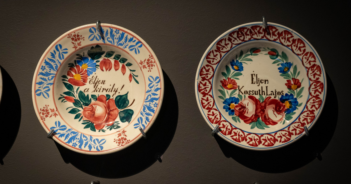 Egymás mellett Kossuth apánk és a forradalmat vérbe fojtó Ferenc Jóska