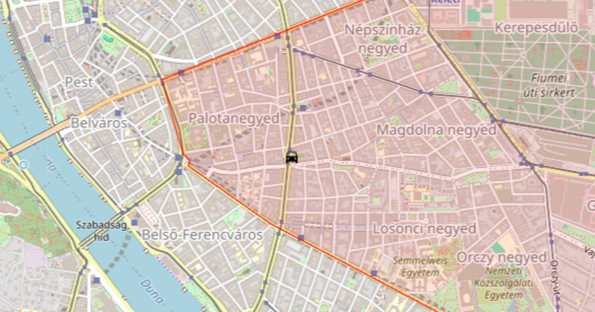 Index – Belföld – Személyautóval ütközött a 4-6-os villamos a Baross utcánál