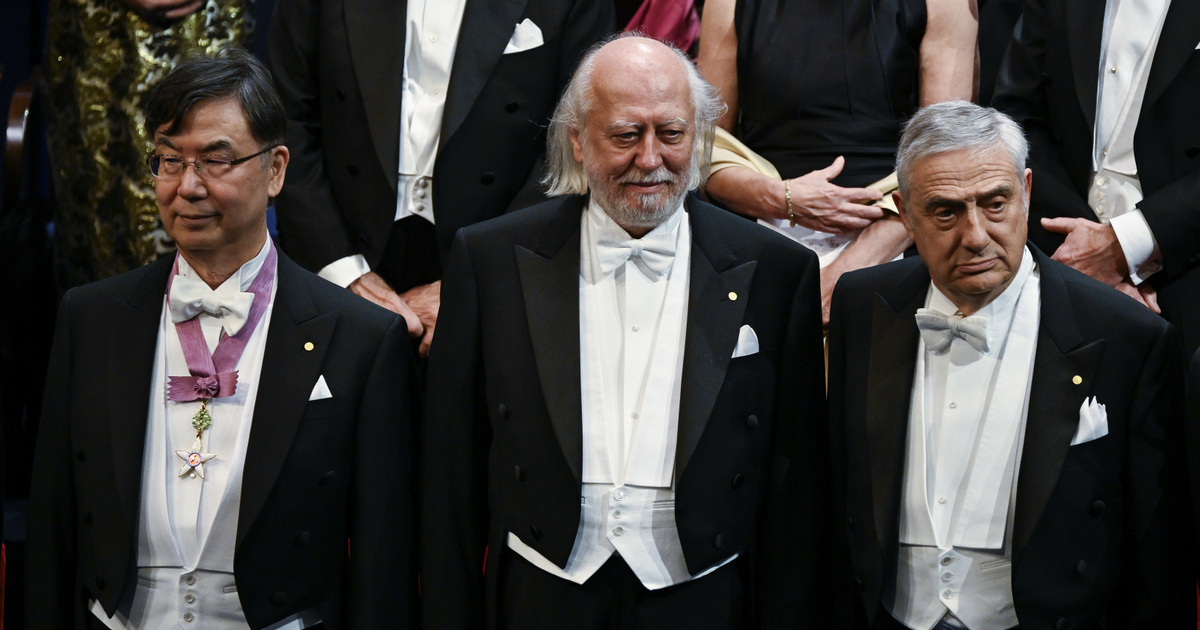 Krasznahorkai László átvette az irodalmi Nobel-díjat