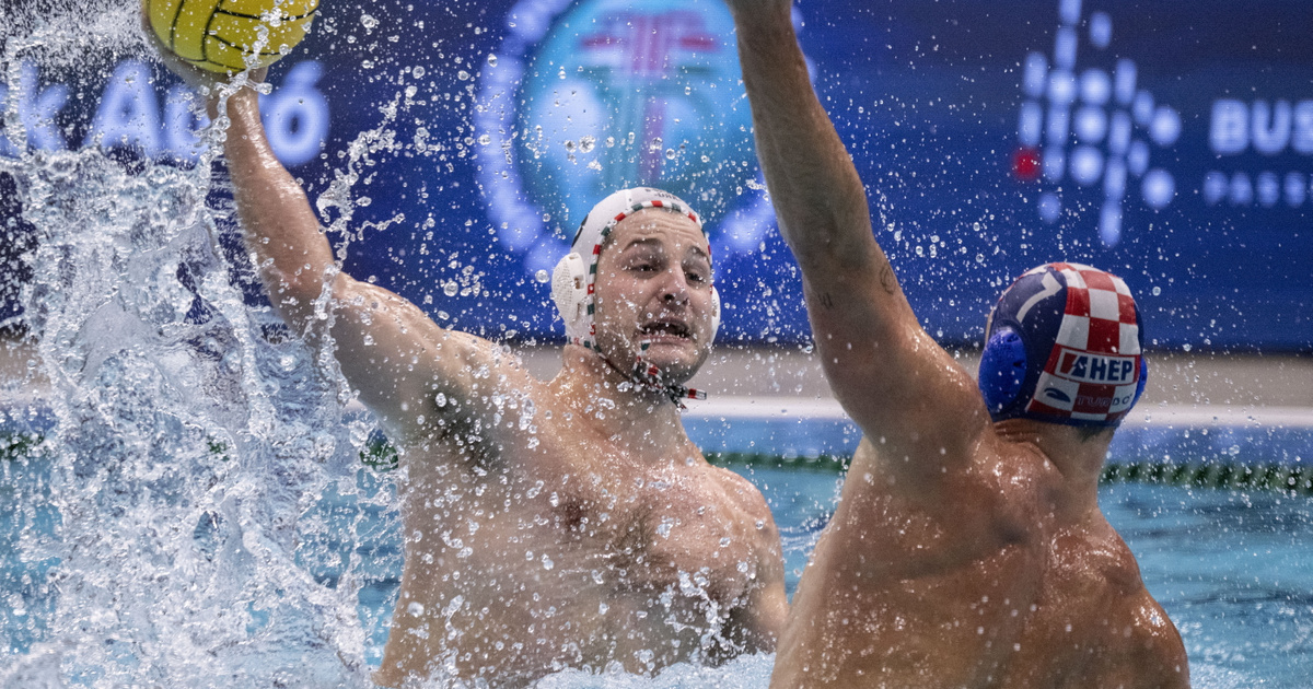 A horvátok egy góllal jobbak voltak Szegeden a magyar vízilabda-válogatottnál