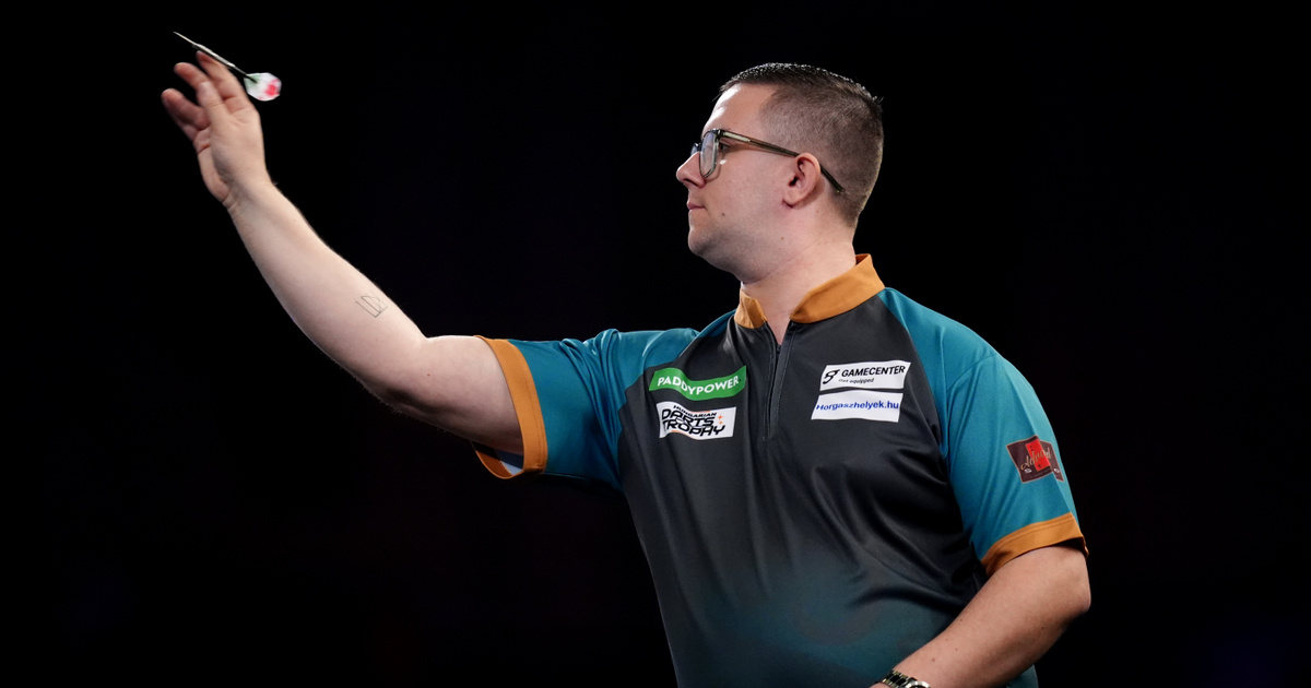 Két 180-as kör és három nyertes leg jött össze Kovács Patriknak a vb-n