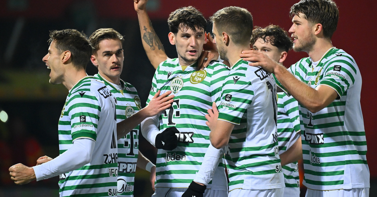 Győzelemmel zárta az évet a Ferencváros, elhozta a három pontot Diósgyőrből
