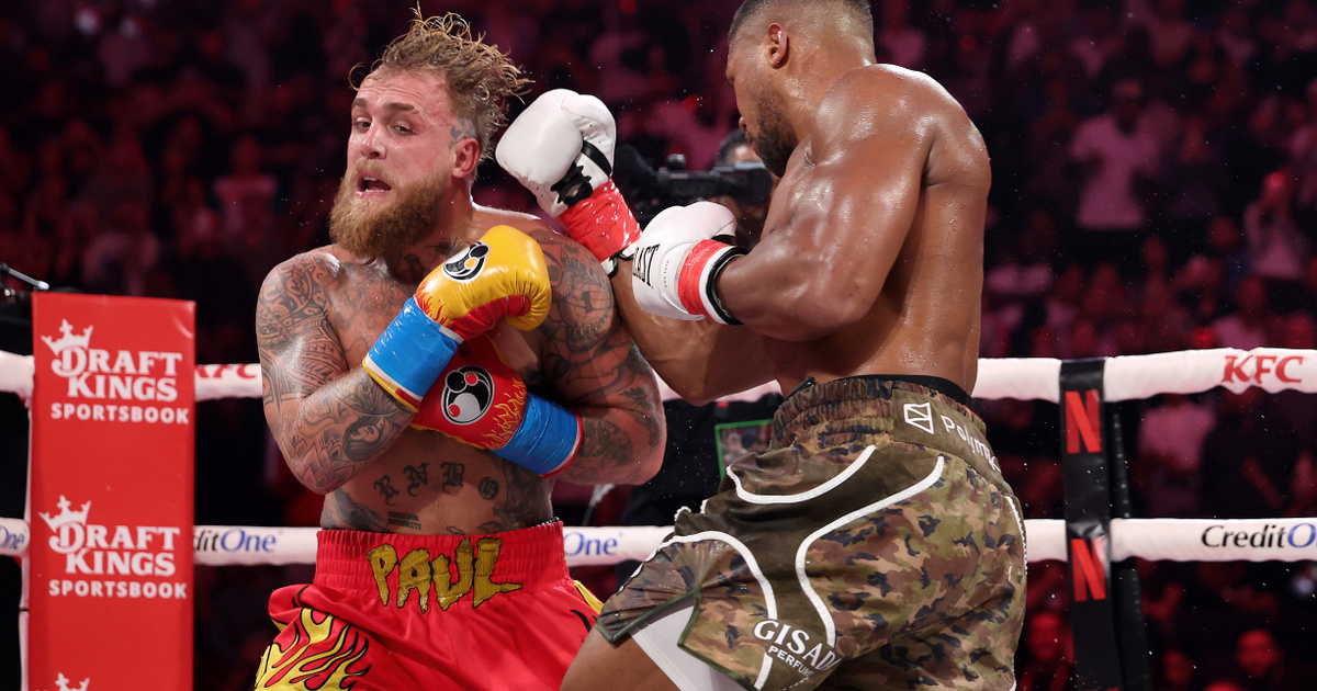 Röntgenfotón Jake Paul két helyen törött állkapcsa, a bunyó nem játék