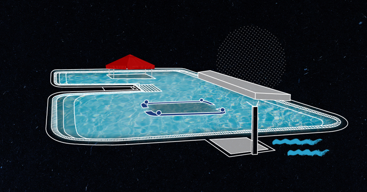 Van egy kis kosz a medencében, de ez a termálfürdő még éppen elmegy