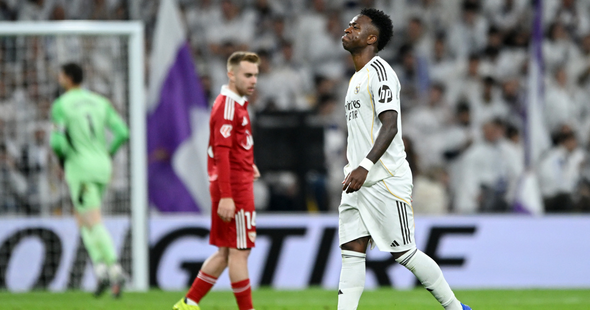 Kegyetlen ítéletet hozott a Santiago Bernabéu Stadion népe: Vinícius, takarodj!