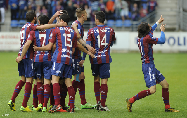 Nagy volt az öröm Eibarban a történelmi feljutás után