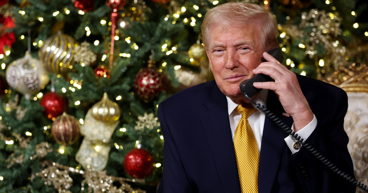 Donald Trump telefonon ijesztgette a Mikulásról kérdezgető gyerekeket, még hazudozott is nekik