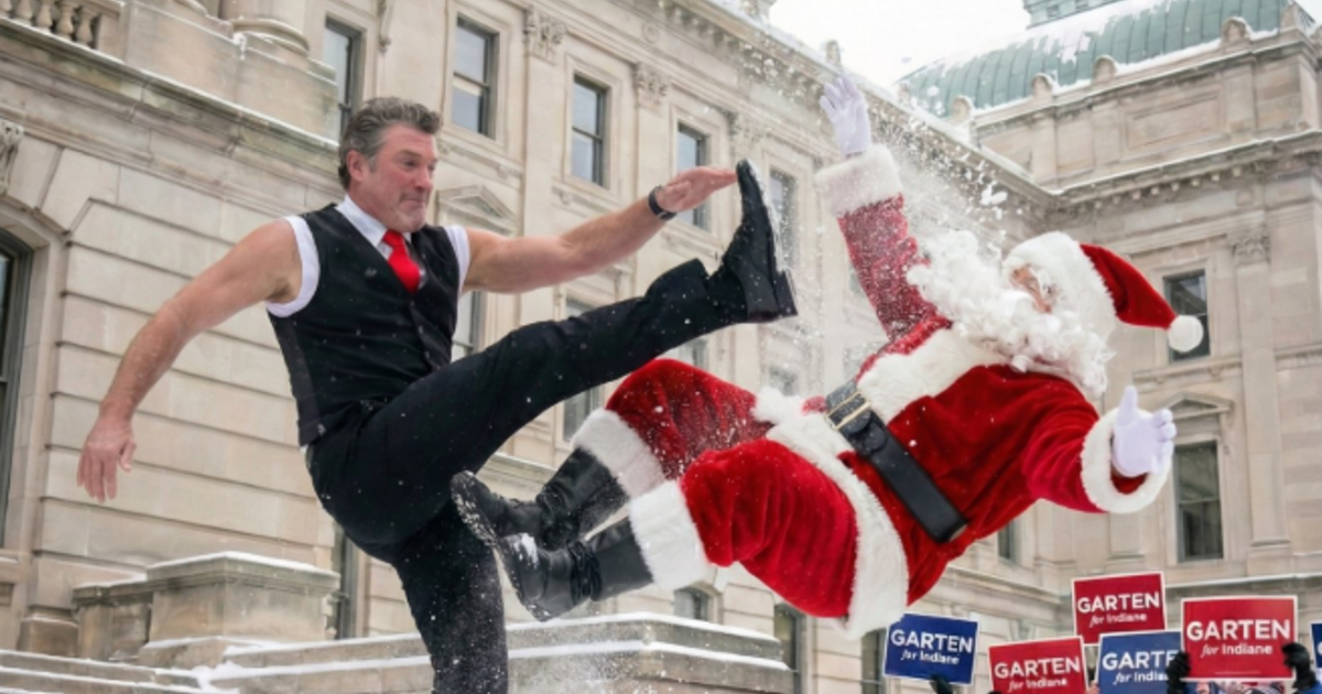 Egy amerikai politikus a Mikulást püfölve kívánt boldog karácsonyt, sokan kiakadtak