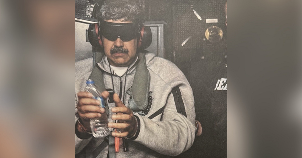 Donald Trump fényképet közölt az elfogott venezuelai elnökről