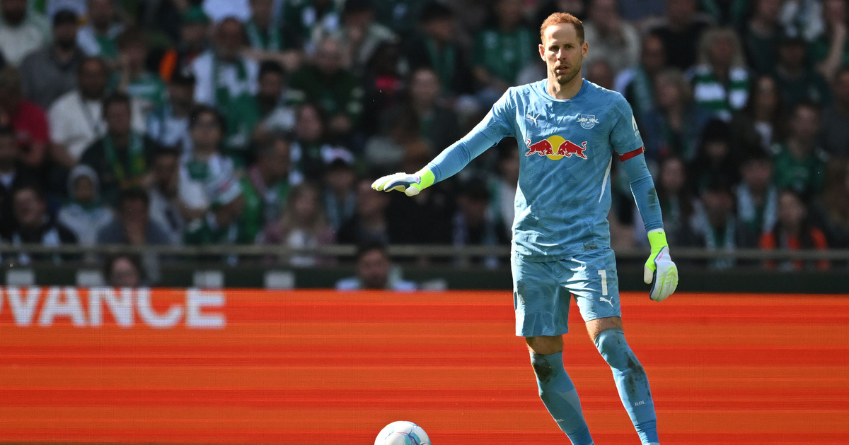 Gulácsi Péter megsérült, félbe kellett hagynia a Leipzig szombati edzését