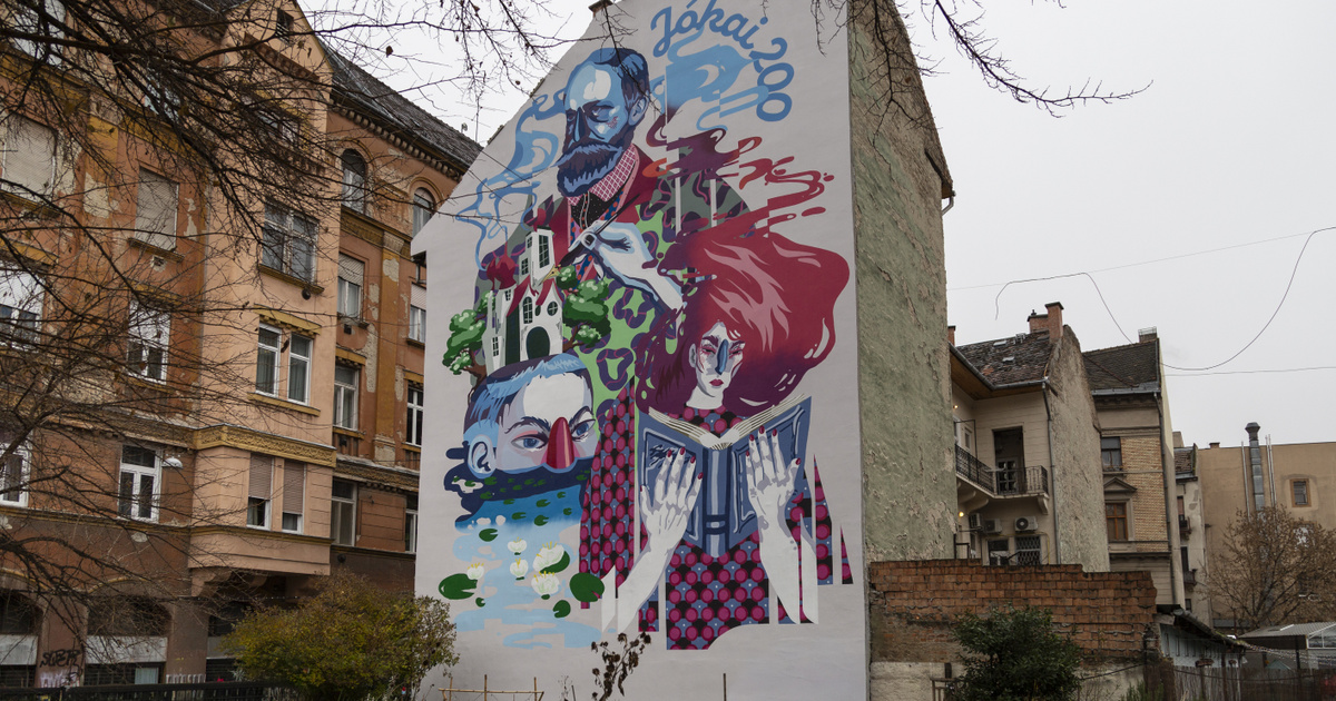 Újrafestették az erzsébetvárosi városképet