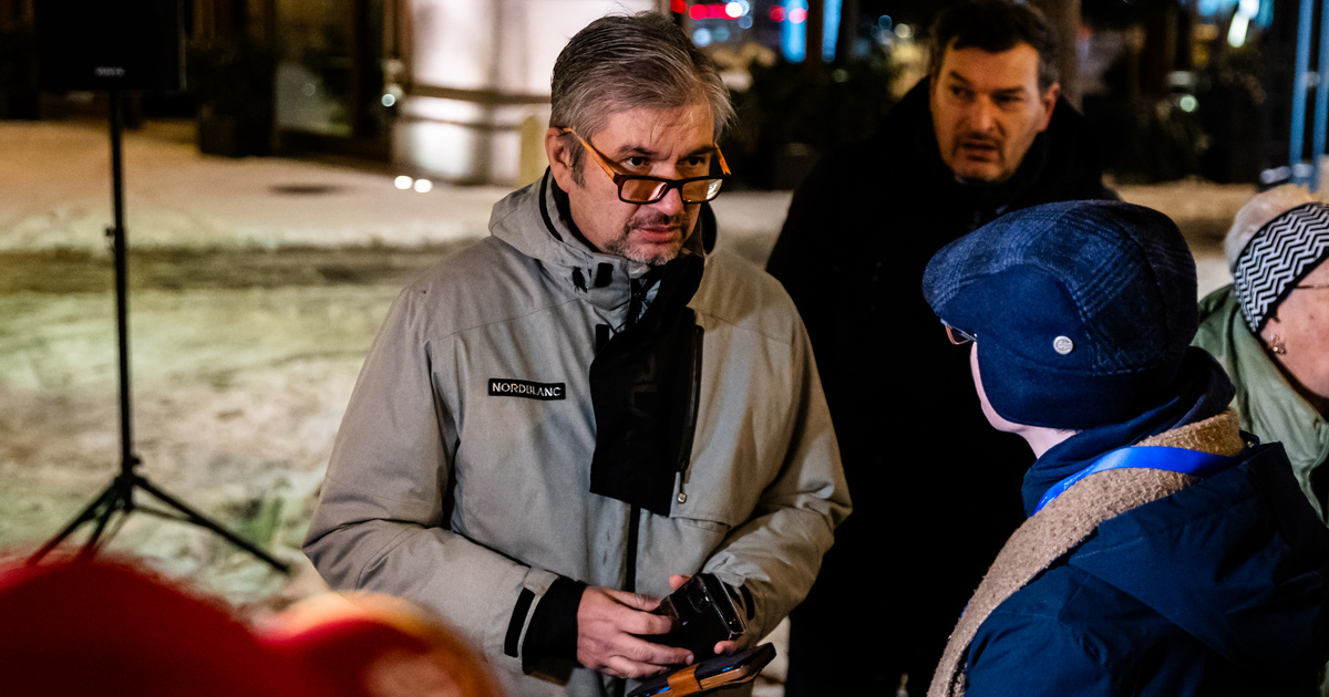 Index – Belföld – Hadházy Ákos a hó után a jégen is megpróbált hidat foglalni