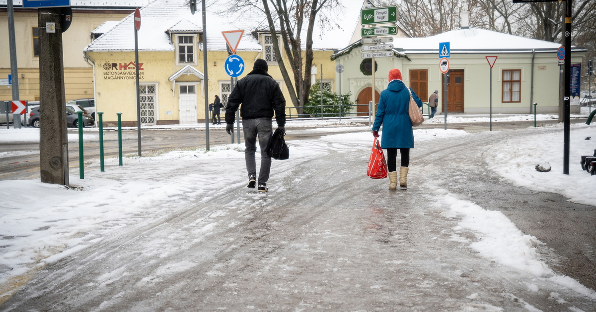 Pusztított az ónos eső, kilenc vármegyében volt áramkimaradás, a vízellátás is akadozott