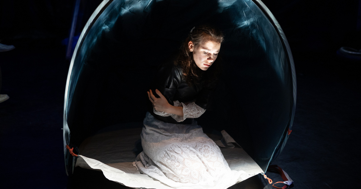 Egy nézőnek annyira tetszett a színésznő, hogy a szünetben hozott neki egy pohár bort