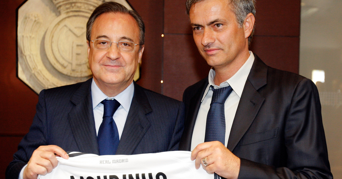 Itt a bombahír: a Real Madrid elnöke José Mourinhót akarja új edzőnek!