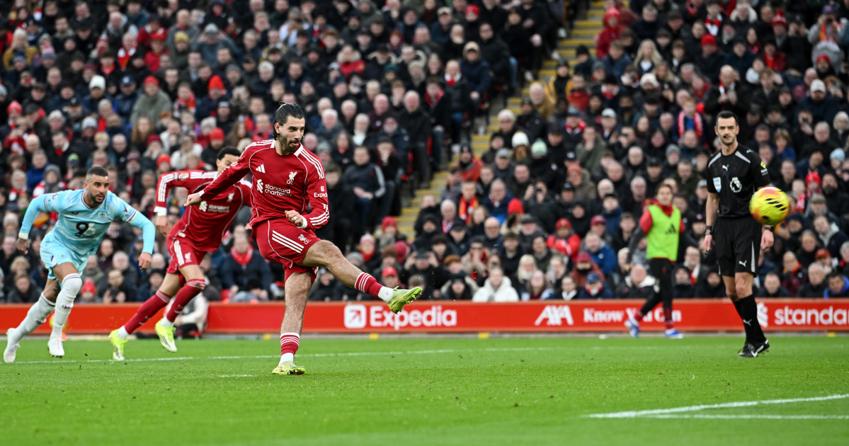 Ez sem mindennapi: Szoboszlai Dominik büntetőt rontott a kiesőjelölt ellen – videó!