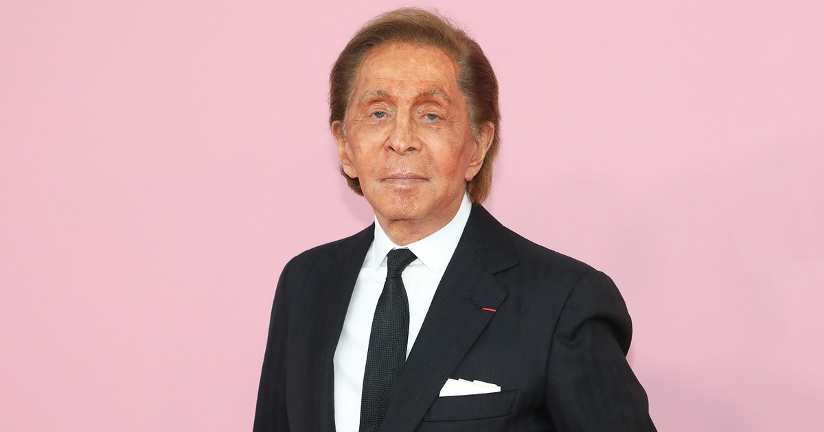 Meghalt a legendás olasz divattervező, Valentino Garavani