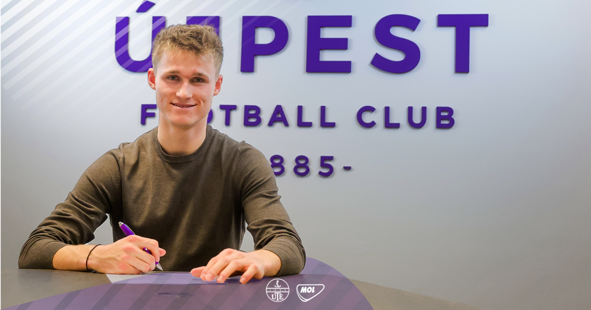 Az Újpest Németországból szerződtetett utánpótlás-válogatott futballistát – hivatalos