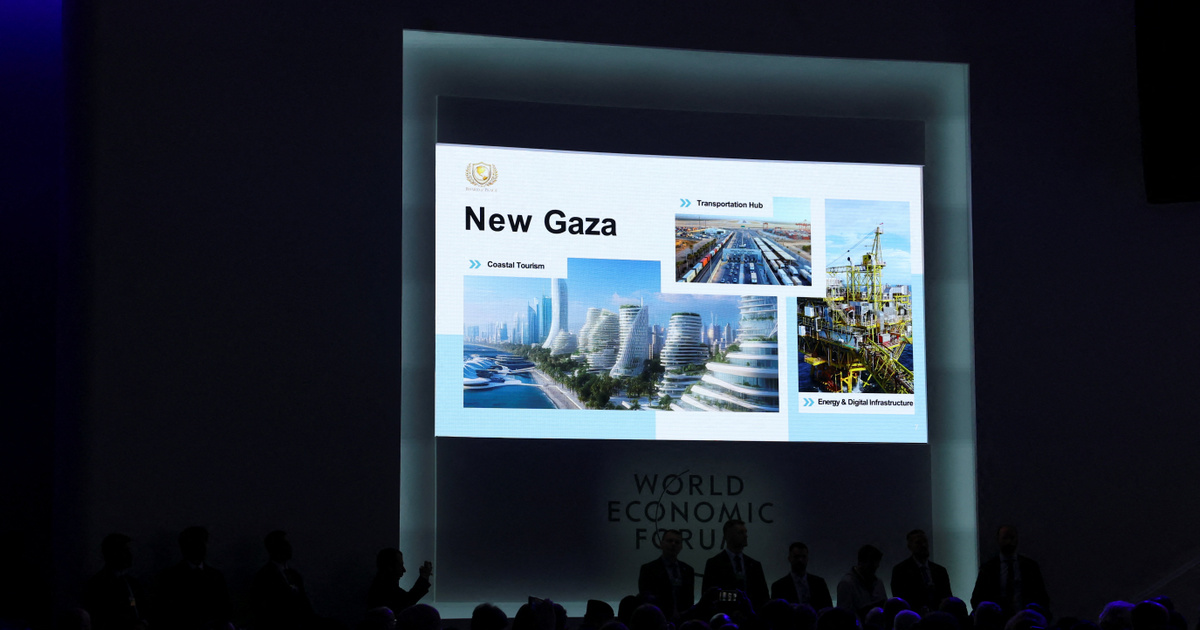 Donald Trump veje bemutatta Gáza luxusterveit, futurisztikus toronyházak épülnének a tengerparton